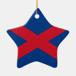 Voortrekker-Flagge Keramikornament