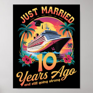 Vor 10 Jahren gerade erst verheiratet romantisches Poster