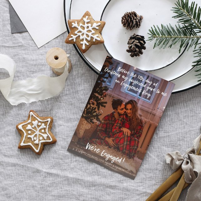 Vor 12. Weihnachten - Wir sind Verlobtes Foto (Von Creator hochgeladen)