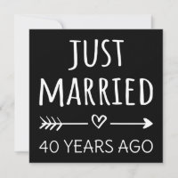 Vor 40 Jahren gerade verheiratet