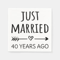 Vor 40 Jahren gerade verheiratet