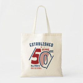 Vor 50 Jahren gegründet | Geburtstagsgeschenk Idee Tragetasche
