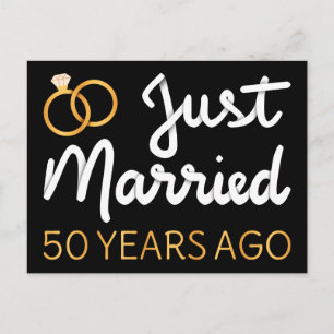 Vor 50 Jahren geheiratet IV Postkarte