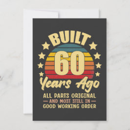 Vor 60 Jahren Gebaut Alle Teile Original 60. Gebur