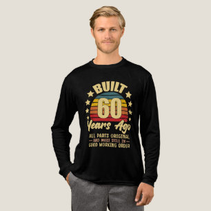 Vor 60 Jahren Gebaut Alle Teile Original 60. Gebur Tri-Blend Shirt