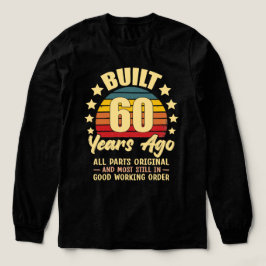 Vor 60 Jahren Gebaut Alle Teile Original 60. Gebur Tri-Blend Shirt