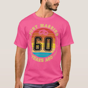 Vor 60 Jahren gerade erst verheiratet Romantischer T-Shirt