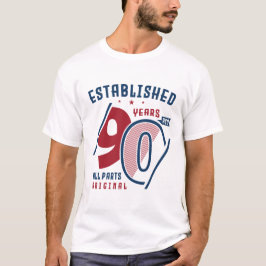 Vor 90 Jahren gegründet | Geburtstagsgeschenk Idee T-Shirt