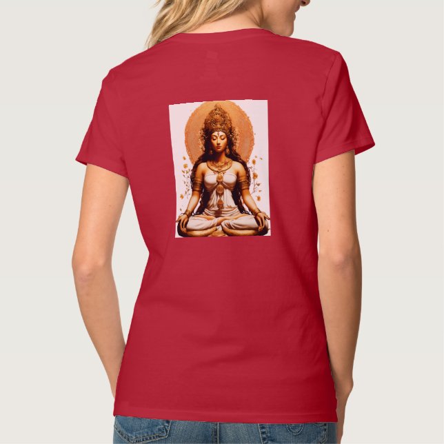 "Vor allem, sei die Heldin deines Lebens, nicht di T-Shirt (Rückseite)