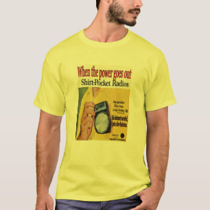 Vor dem Handy, Transistoren-Radios T-Shirt