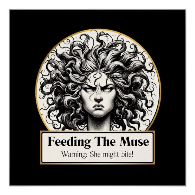 Vor dem Kaffee: Die grausige Muse Chronicles Poster (Vorderseite)