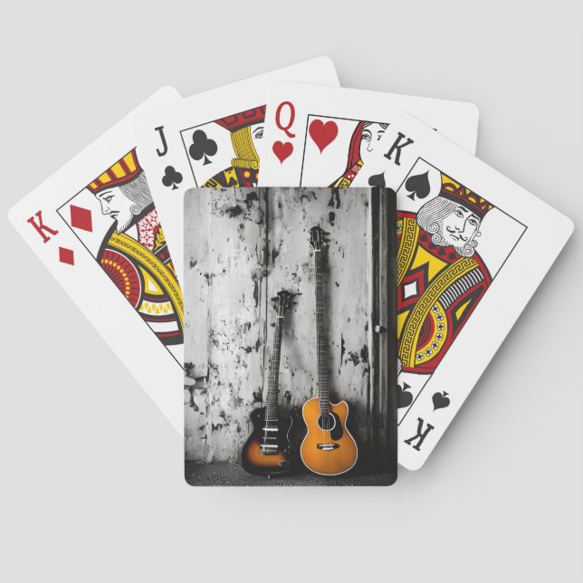 vor dem Konzert Spielkarten (Rückseite)