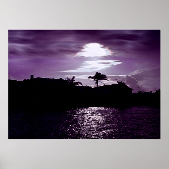 Vor dem Nachtplakat Poster (Vorne)