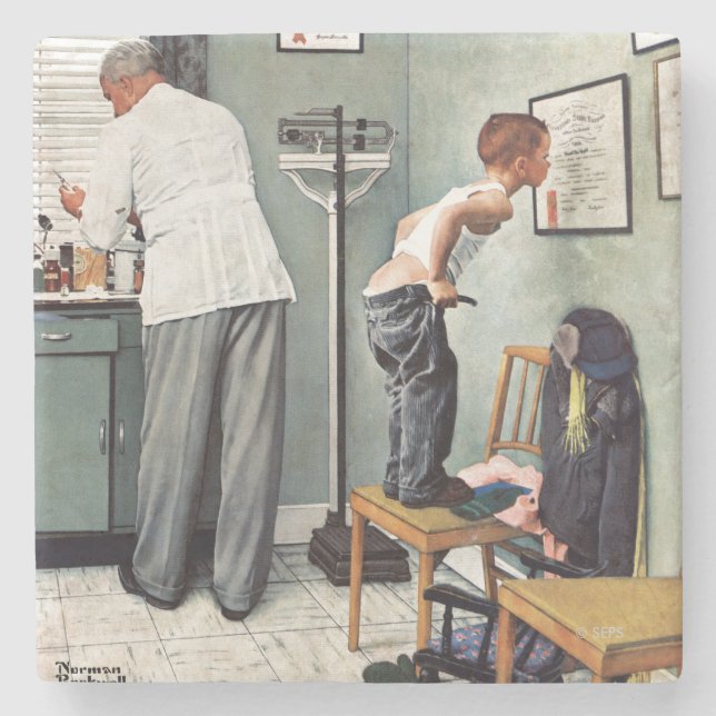 Vor dem Schuss oder am Doktor Steinuntersetzer (Vorderseite)