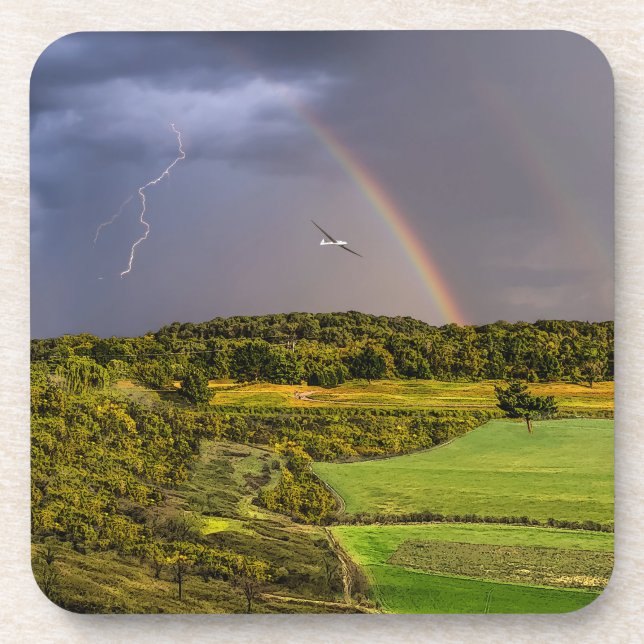 Vor dem Sturm schmerzhaft Getränkeuntersetzer (Vorderseite)