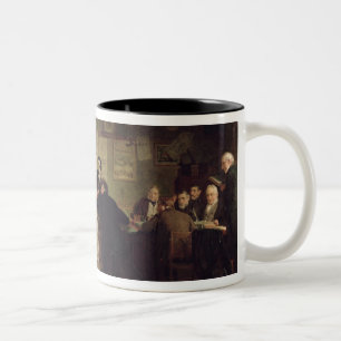 Vor den Richtern Zweifarbige Tasse
