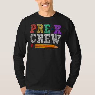 Vor der K-Crew voraktives Lehrpersonal zurück zur  T-Shirt