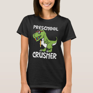 Vor der Schule Kreuzfahrer zurück zur Schule Rex D T-Shirt