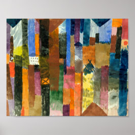 Vor der Stadt : Paul Klee 1915 Poster