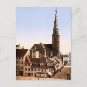 Vor Frelsers Kirke Kirche unseres Erlösers Kopenha Postkarte