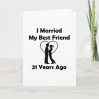 Vor I verheiratet mein bester Freund 21 Jahren