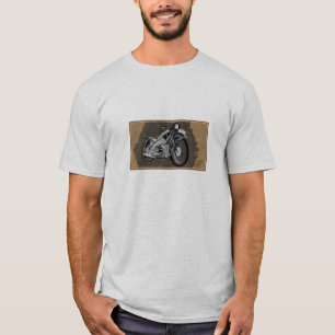 "Vor ihr ist gerahmte Zeit" - die durch Meilen T-Shirt