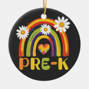 Vor-K-Regenbogen zurück zu den Lehrern der Schule Keramik Ornament