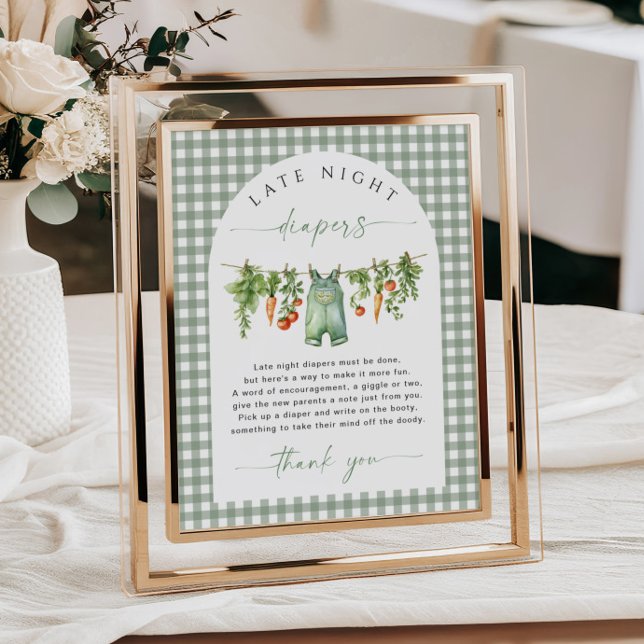 Vor Ort erwachsenes Spätabendspülung Baby Shower G Poster (Von Creator hochgeladen)