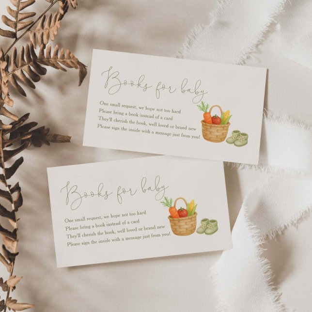 Vor Ort gebaute Babyduschbücher für Kinder Begleitkarte (Von Creator hochgeladen)