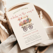 Vor Ort gebaute Babydusche