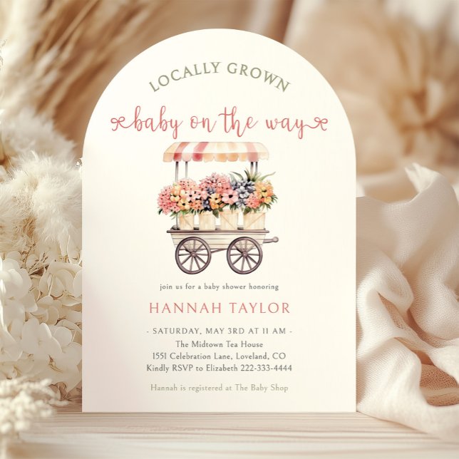 Vor Ort gebaute Babydusche Einladung (Von Creator hochgeladen)