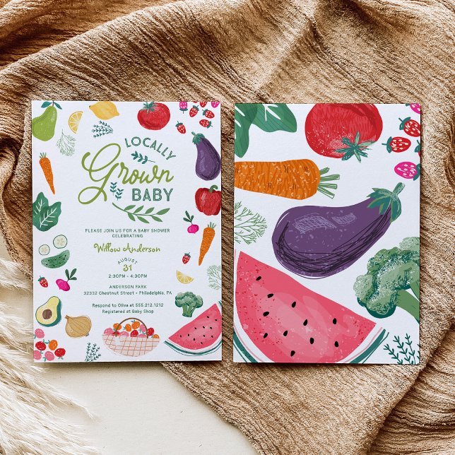 Vor Ort gebaute Babydusche Einladung (Von Creator hochgeladen)