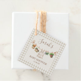 Vor Ort gebaute Babydusche Geschenkanhänger