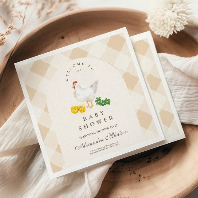 Vor Ort gebaute Babydusche Serviette (Von Creator hochgeladen)