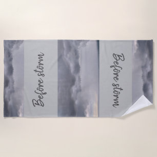 Vor Sturm Beach Handtuch