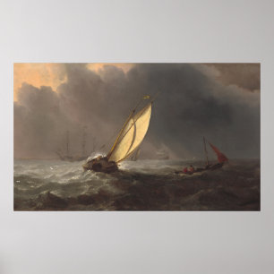 Vor Sturm - Willem van de Velde Fine Art Poster