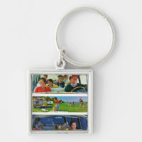 Vor, während u. nach Picknick