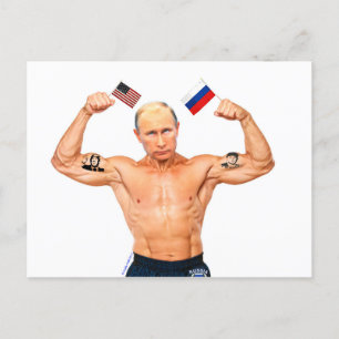 Voradressierte Postkarte an Trump, den Bully Pulpi