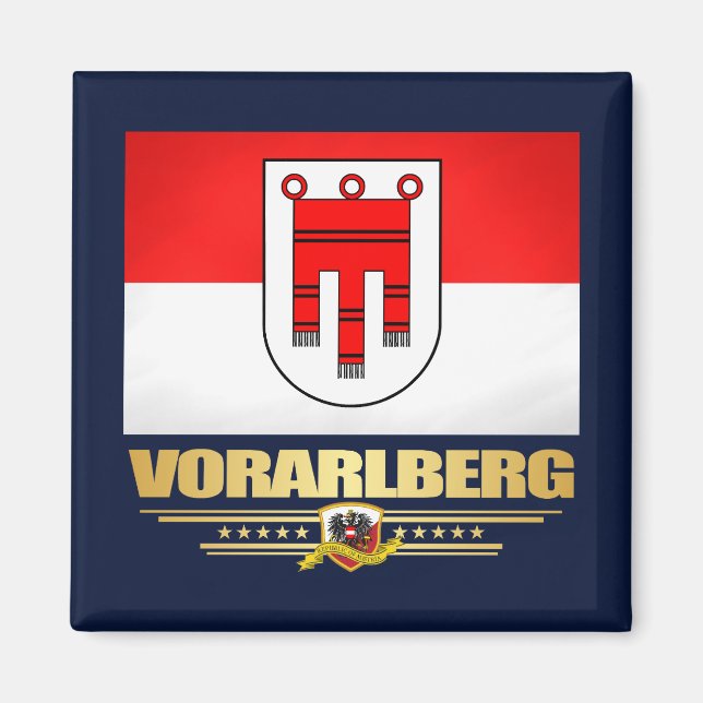 Vorarlberg Magnet (Vorne)