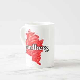 Vorarlberg Prozellantasse