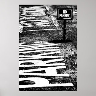 Vorbehaltszeichen Poster