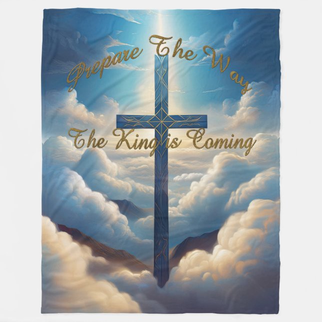 Vorbereiten Fleecedecke (Vorderseite)