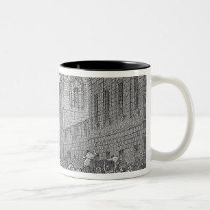 Vorbereiten für eine Durchführung Zweifarbige Tasse