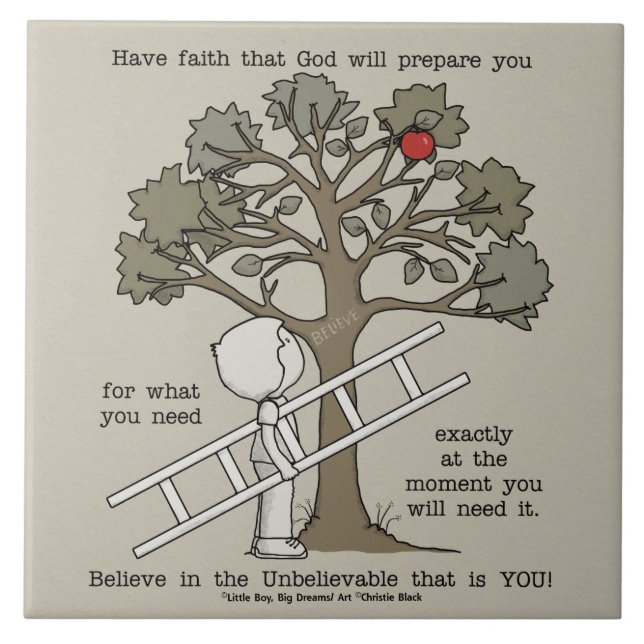 vorbereitet sein fliese (Vorderseite)