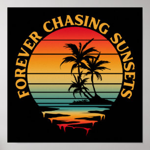 VORBEREITETE SUNSETS POSTER