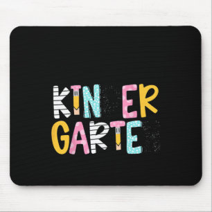 Vorbereiteter Lehrer Bleistift Notizbuch Hallo Kin Mousepad