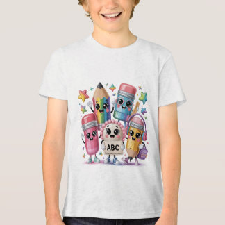 Vorbereiteter Rückkehr-zur-Schule-Klößchen Tri-Blend Shirt