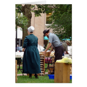 Vorbereitung auf den Bauernmarkt