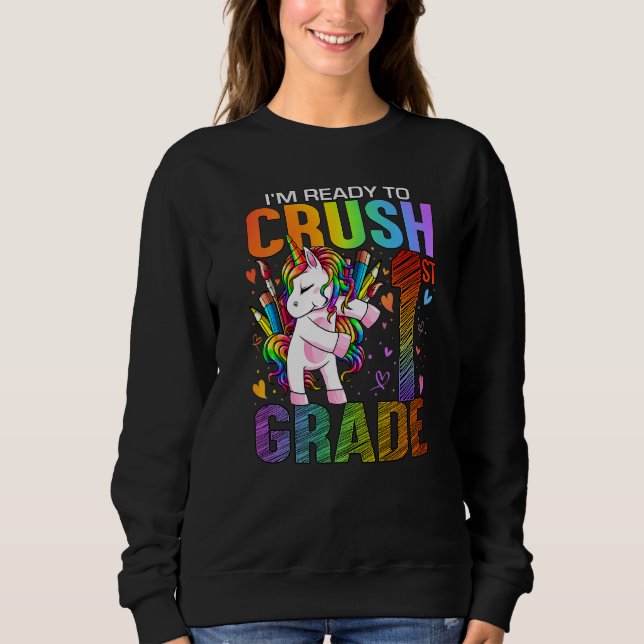 Vorbereitung auf den ersten Schulabschluss Sweatshirt (Vorderseite)