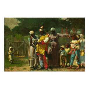 Vorbereitung auf den Karneval von Winslow Homer Fotodruck